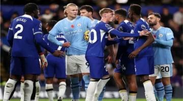 اللقاء المنتظر: مانشستر سيتي يواجه تشيلسي اليوم.. قنوات النقل والترددات